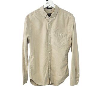 Pendleton Mens Lowell Button Down Shirt, Striped, Cotton, Size Medium